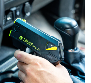 holding a taser pulse 2